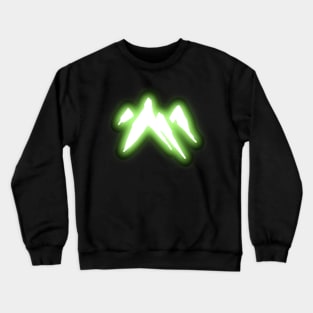 Neon Earth Symbol Crewneck Sweatshirt